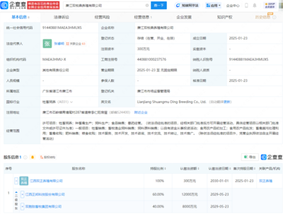 正邦科技成立養(yǎng)殖子公司，完善產(chǎn)業(yè)鏈布局，拓展飼料銷售業(yè)務(wù)